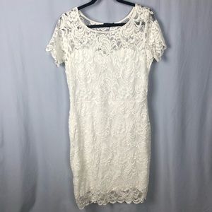 2 for 27 🎉 White Lacy Dress